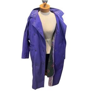 Size M/L 80s Maximalism Vintage Foxrun Women's Jacket Purple Retro Weather Snow